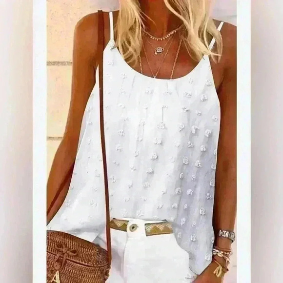 Dot Textured Top - Picture 2 of 2